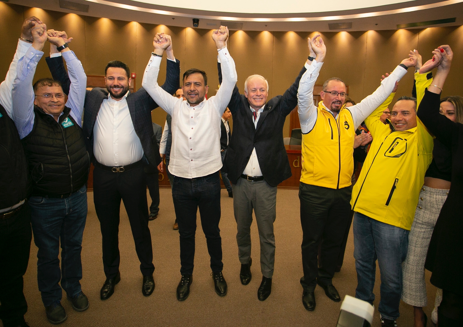 Registran PRI, PAN, PRD y Nueva Alianza coalición “Va por el Estado de México”