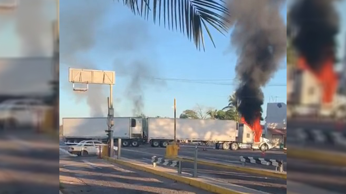 Se extienden a Mazatlán bloqueos por detención de Ovidio Guzmán Se extienden a Mazatlán bloqueos por detención de Ovidio Guzmán