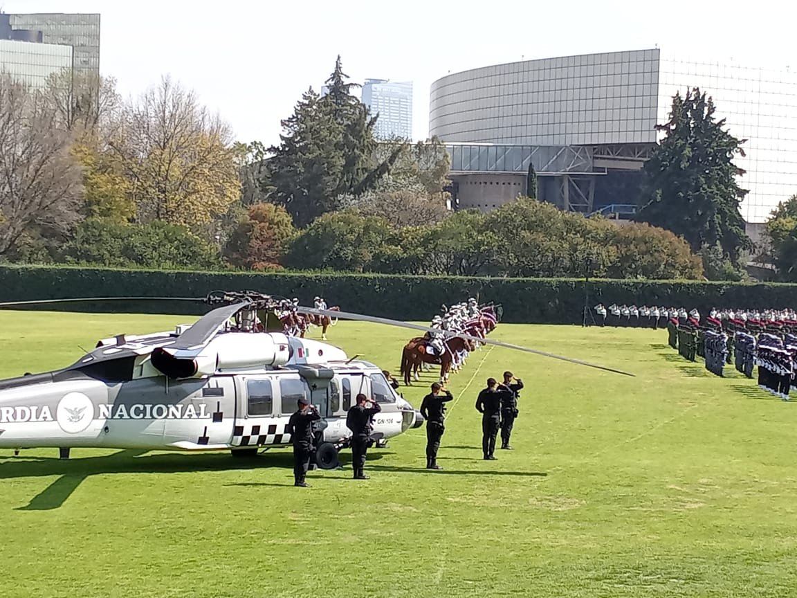 General David Córdova rinde protesta como nuevo comandante de la Guardia Nacional
