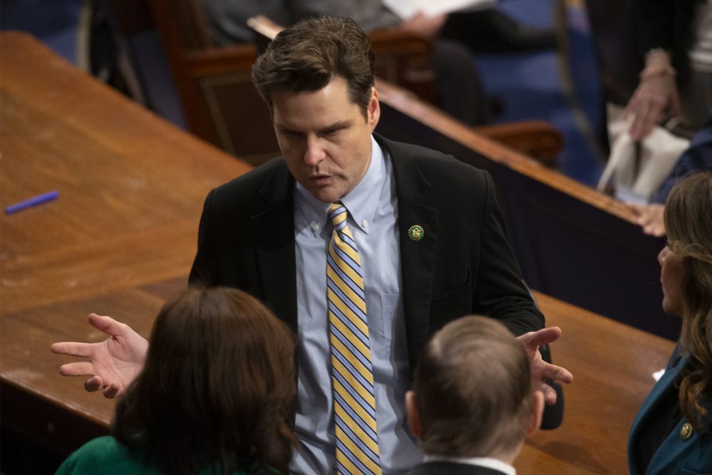 Trump se cuela en el caos del Congreso de EE.UU. y es votado, de broma, para presidirlo - trump-se-cuela-en-el-caos-del-congreso-y-es-votado-de-broma-para-presidirlo-1024x683