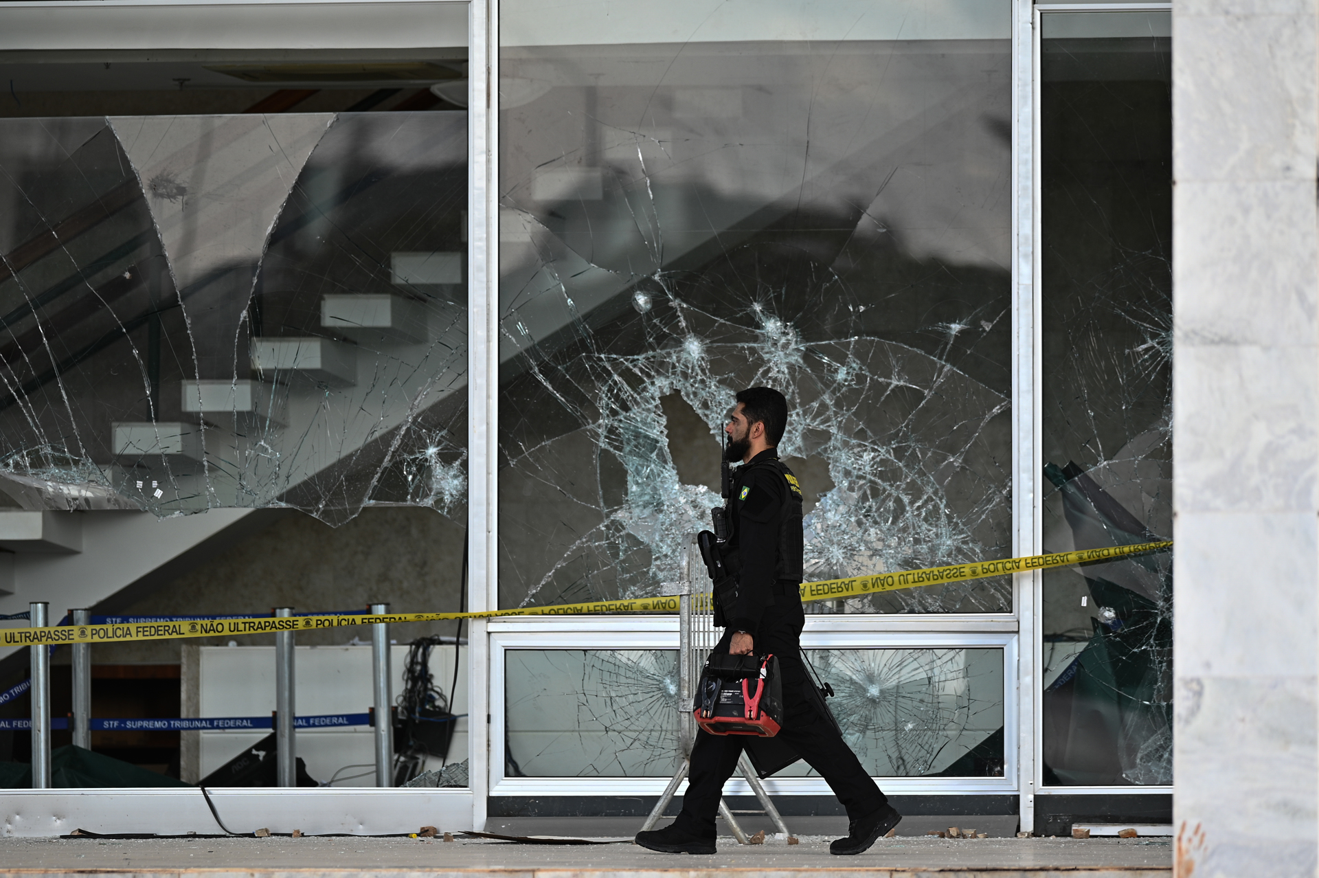 Un panorama de destrucción total en el Tribunal Supremo de Brasil
