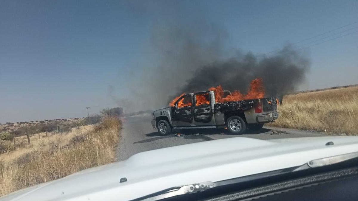 Caos en Zacatecas por bloqueos y enfrentamientos Caos en Zacatecas por bloqueos y enfrentamientos