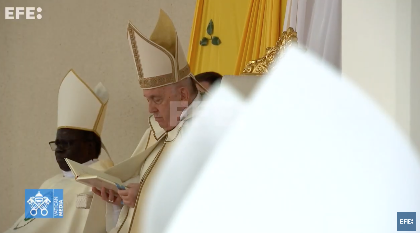 El papa se despide de Sudán del Sur deseando paz para todo el continente