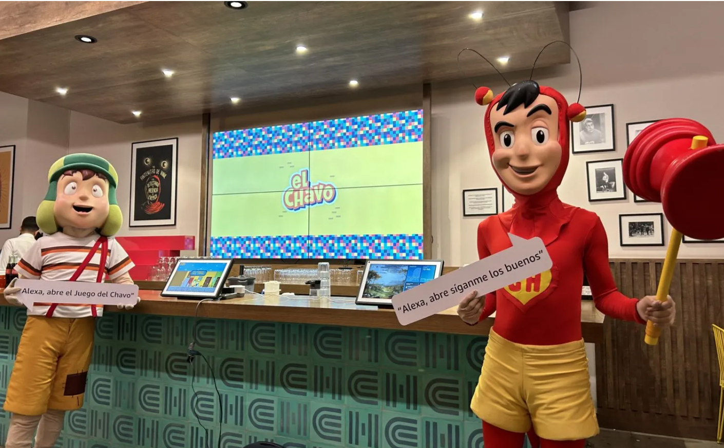 El Chavo y El Chapulín Colorado llegan a Alexa, la asistente virtual de Amazon