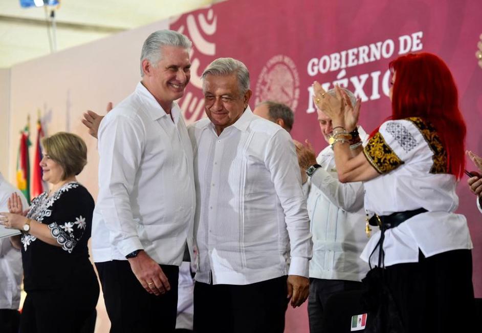 “El mar nos unió antes que separarnos”, Díaz-Canel destaca cooperación México-Cuba