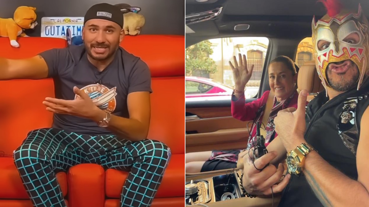 “No me dieron ni para la gasolina”, ‘Escorpión Dorado’ rechaza que le hayan pagado para entrevistar a Claudia Sheinbaum