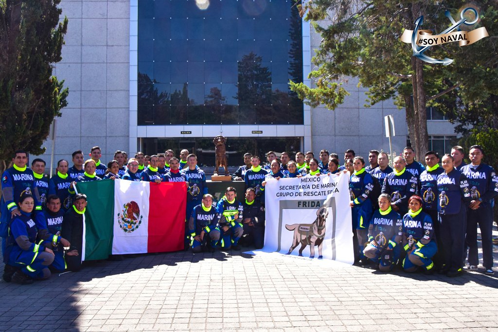 Semar envía a Turquía al ‘Grupo de Rescate Frida’ Semar envía a Turquía al ‘Grupo de Rescate Frida’