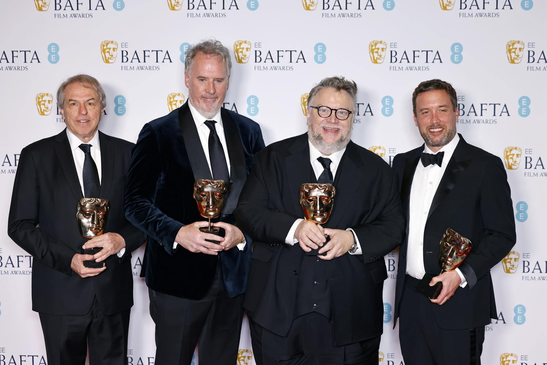 Del Toro gana el Bafta a mejor película animada con “Pinocchio”