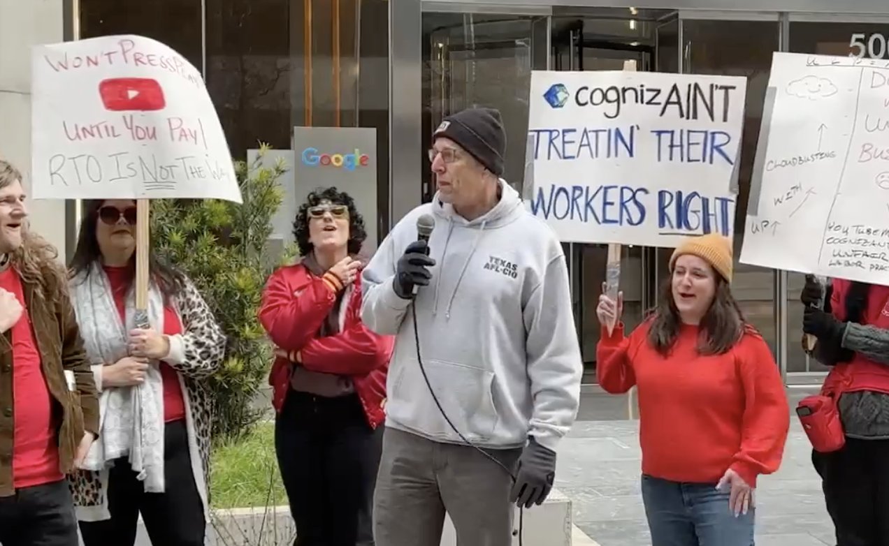 Trabajadores de YouTube Music se declaran en huelga por trabajo presencial Trabajadores de YouTube Music se declaran en huelga por trabajo presencial