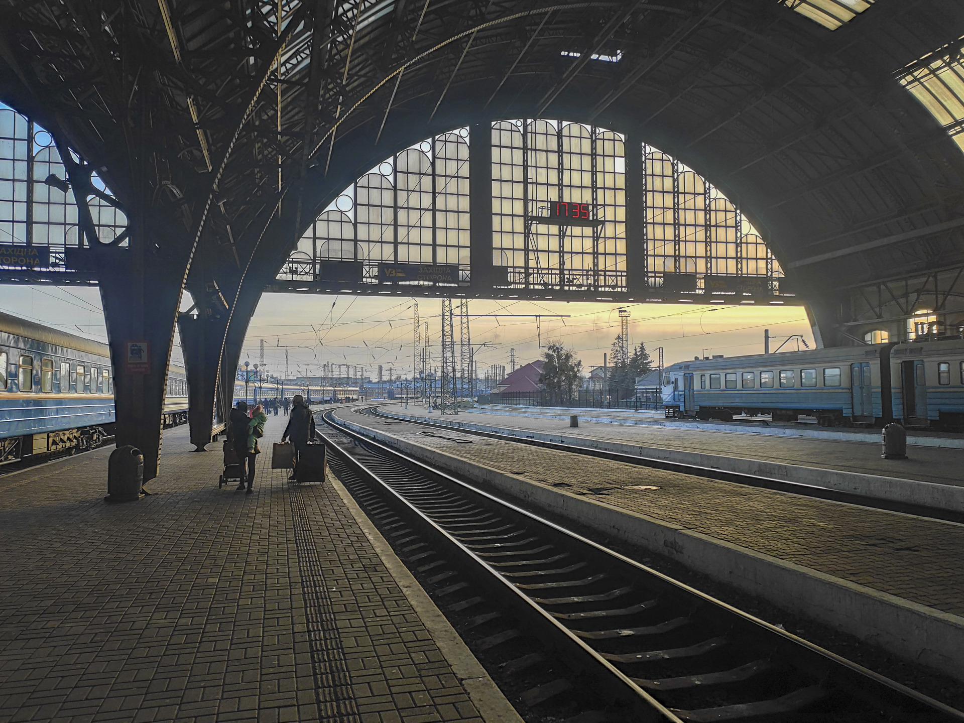 Leópolis, un año como punto de fuga en el oeste de Ucrania