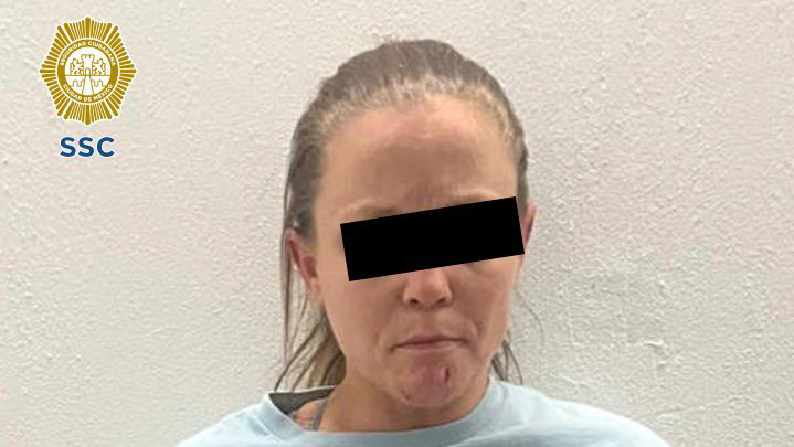 Detienen en CDMX a mujer buscada en EE.UU. por narcotráfico