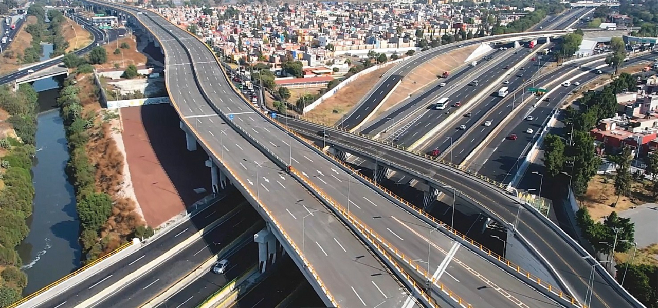 Se inaugura la principal vía de acceso al AIFA Se inaugura la principal vía de acceso al AIFA