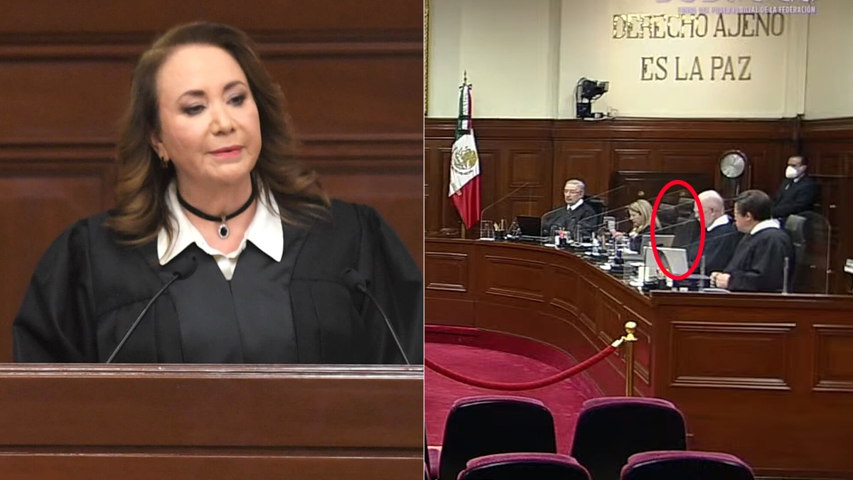 Suprema Corte sesiona sin Yasmín Esquivel tras polémica por tesis de doctorado Suprema Corte sesiona sin Yasmín Esquivel tras polémica por tesis de doctorado