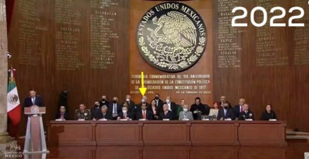 #VIDEO Relegan a Creel al extremo de la mesa de honor en aniversario de la Constitución - whatsapp-image-2023-02-05-at-202445-1024x529