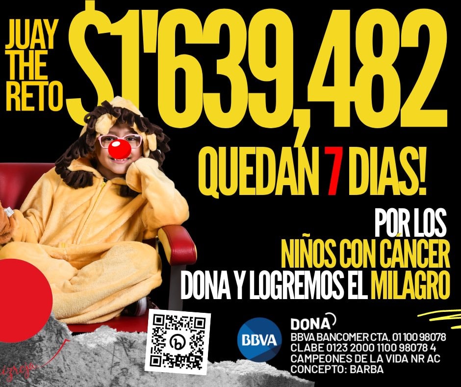 López-Dóriga lanza nuevo reto para comprar medicamentos para niños con cáncer