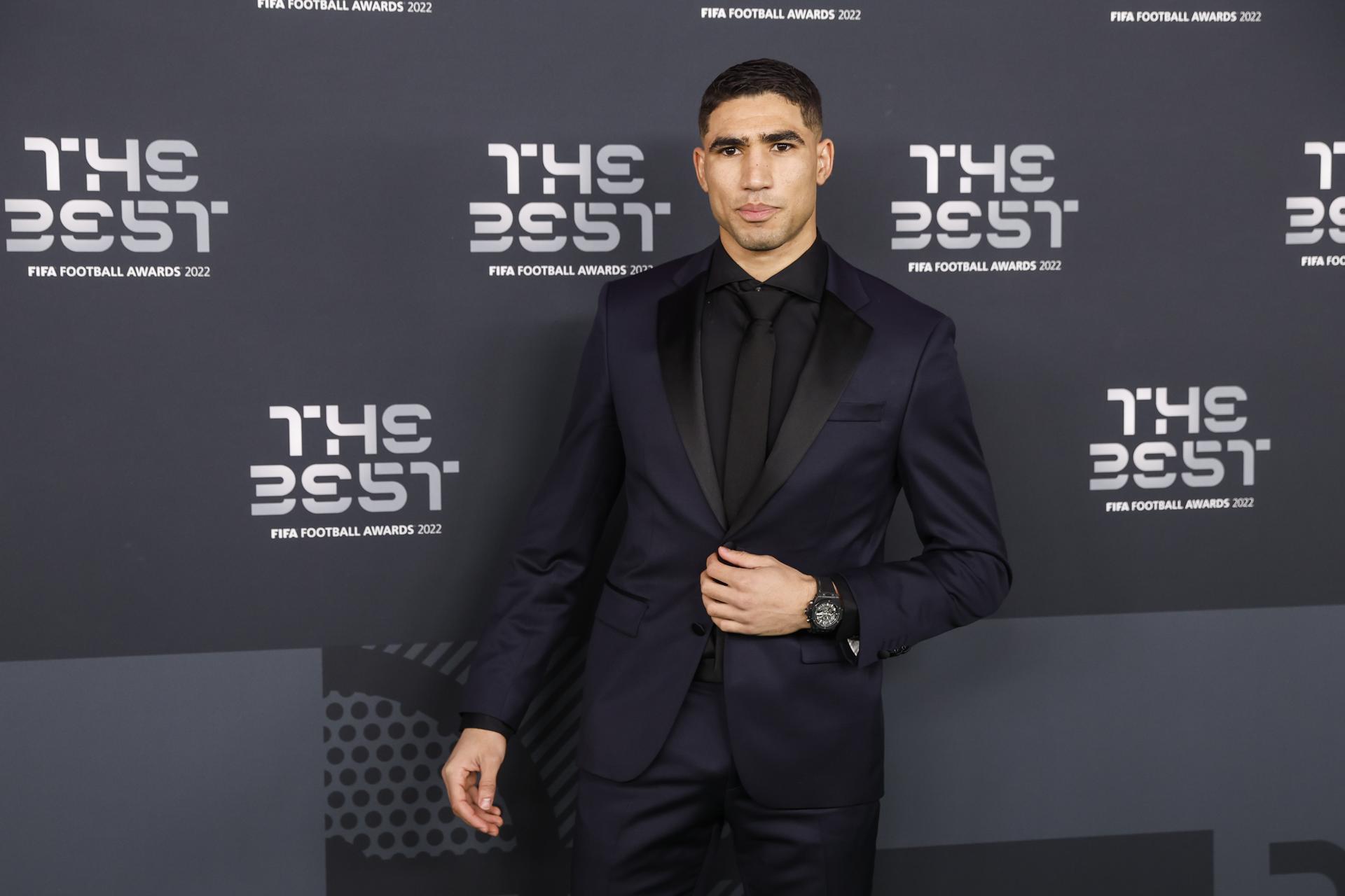 Futbolista Achraf Hakimi es acusado formalmente de violación en Francia