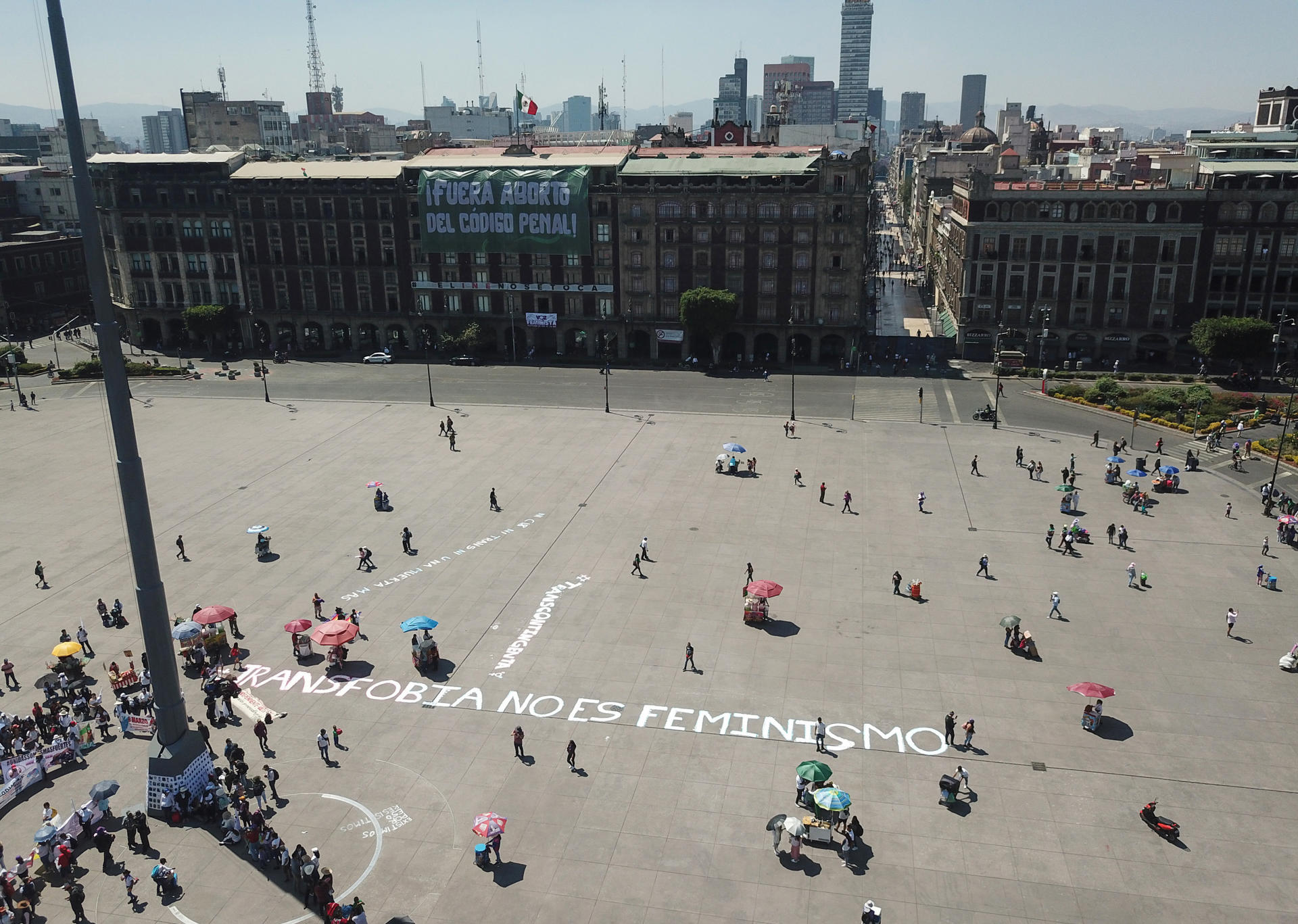 Marchas y protestas por el Día Internacional de la Mujer en CDMX
