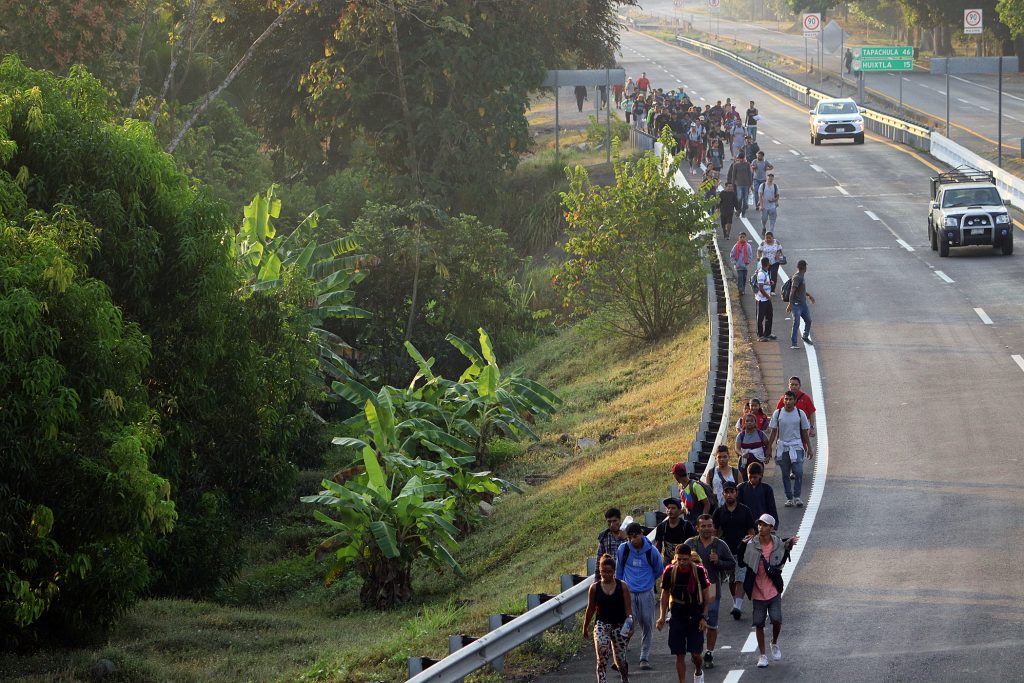 Primera Caravana Del Año Con Miles De Migrantes Avanza En Chiapas