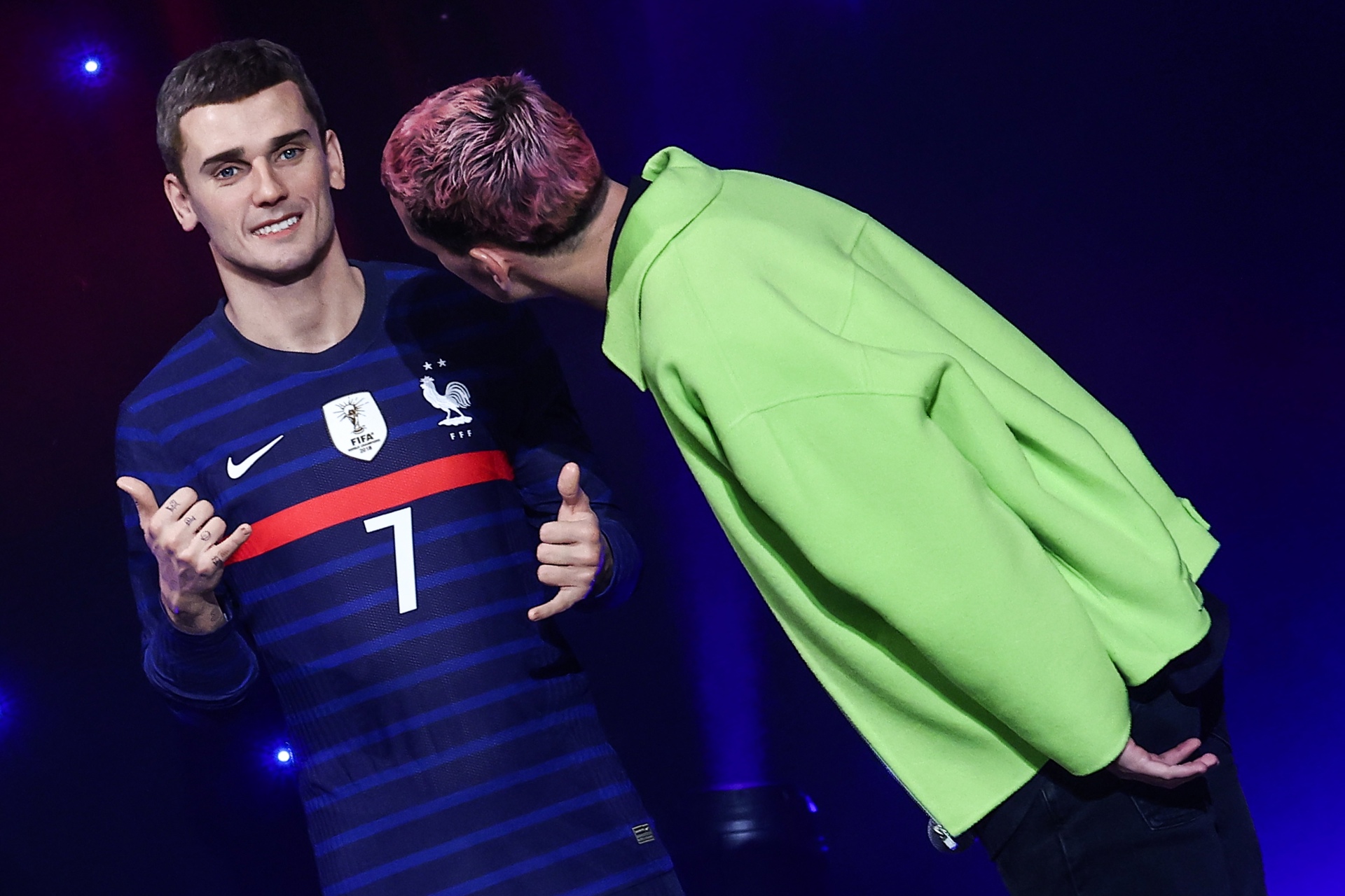 Griezmann tiene ya su figura en el museo de cera de París