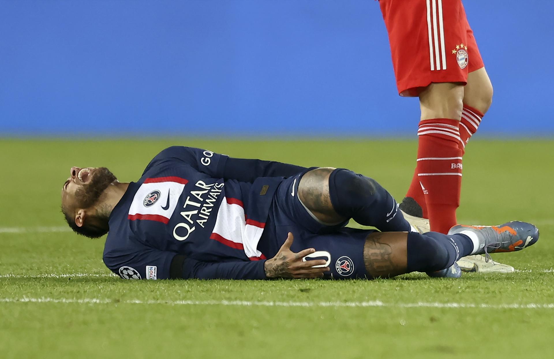 Neymar, baja para lo que resta de temporada