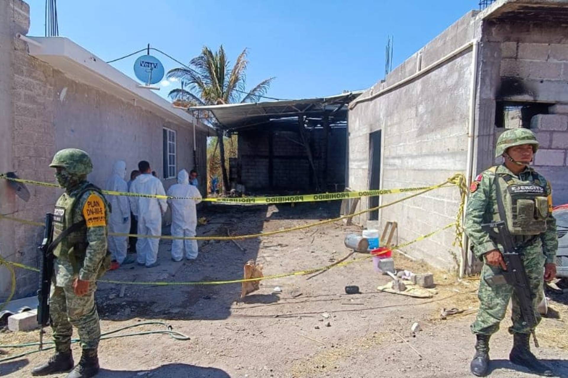Tres muertos tras explosión de polvorín en Oaxaca