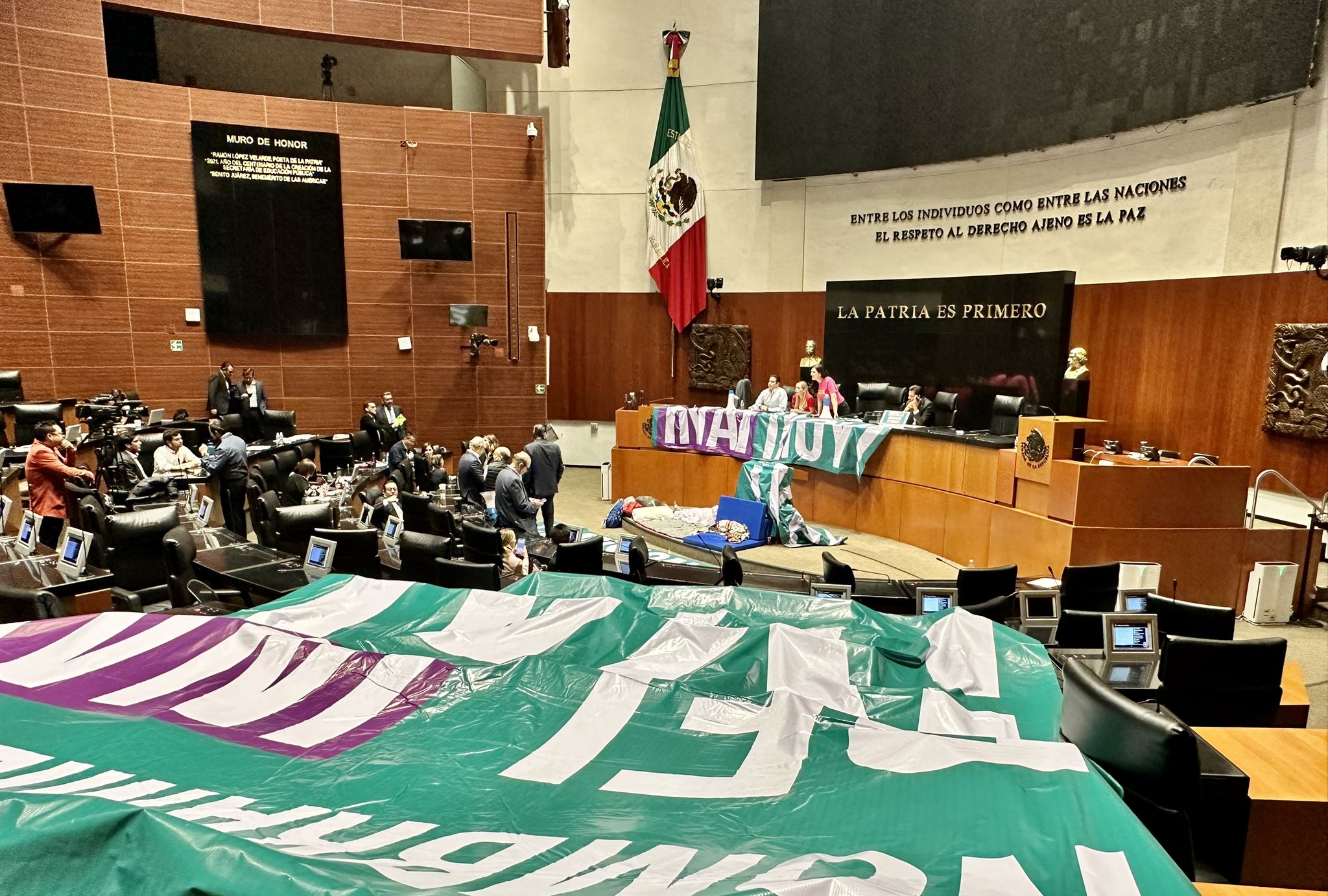 El Senado es para hablar, no para lastimar ni agredir”, sostiene Kenia López