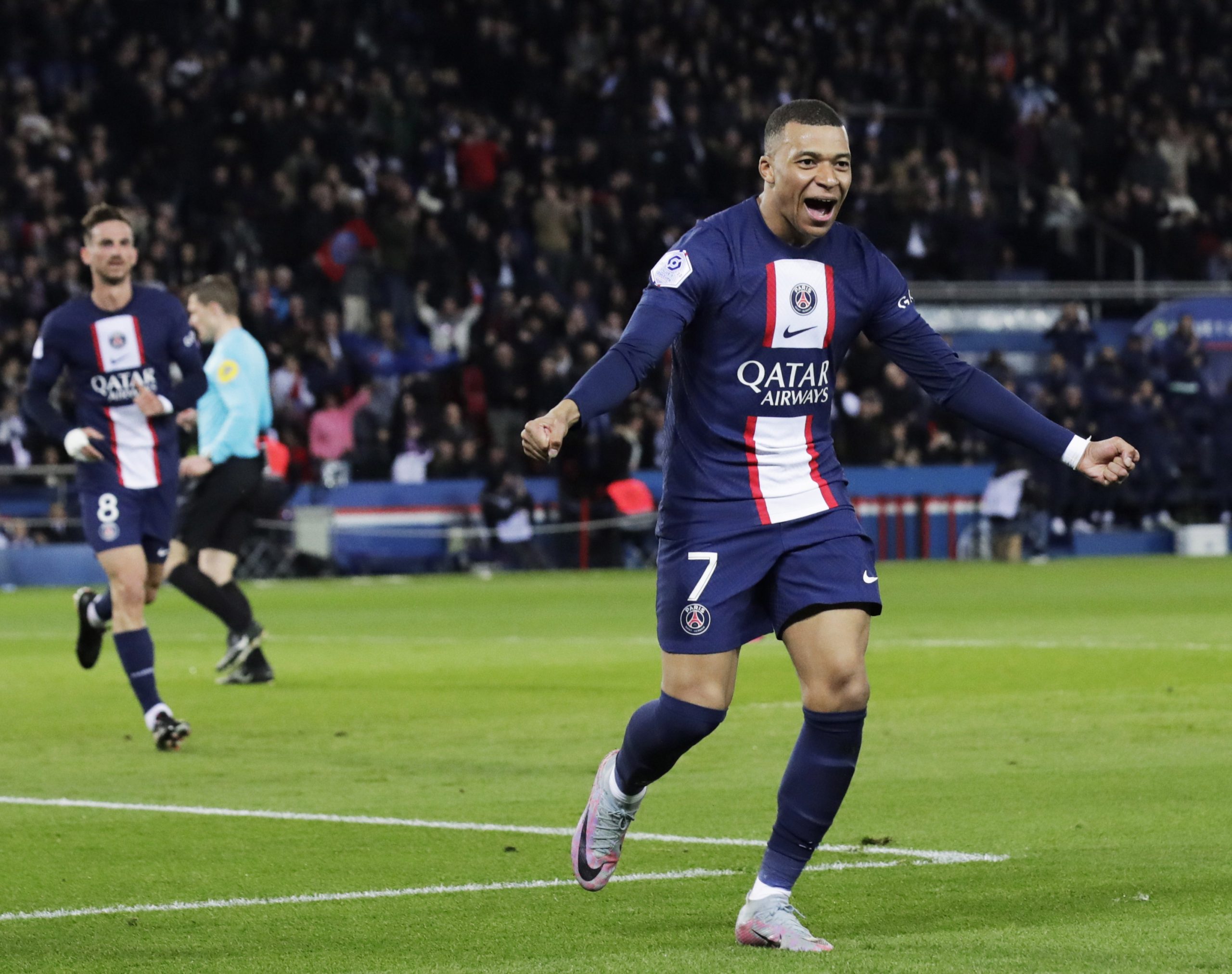 Mbappé, máximo goleador de la historia del PSG en la Ligue 1