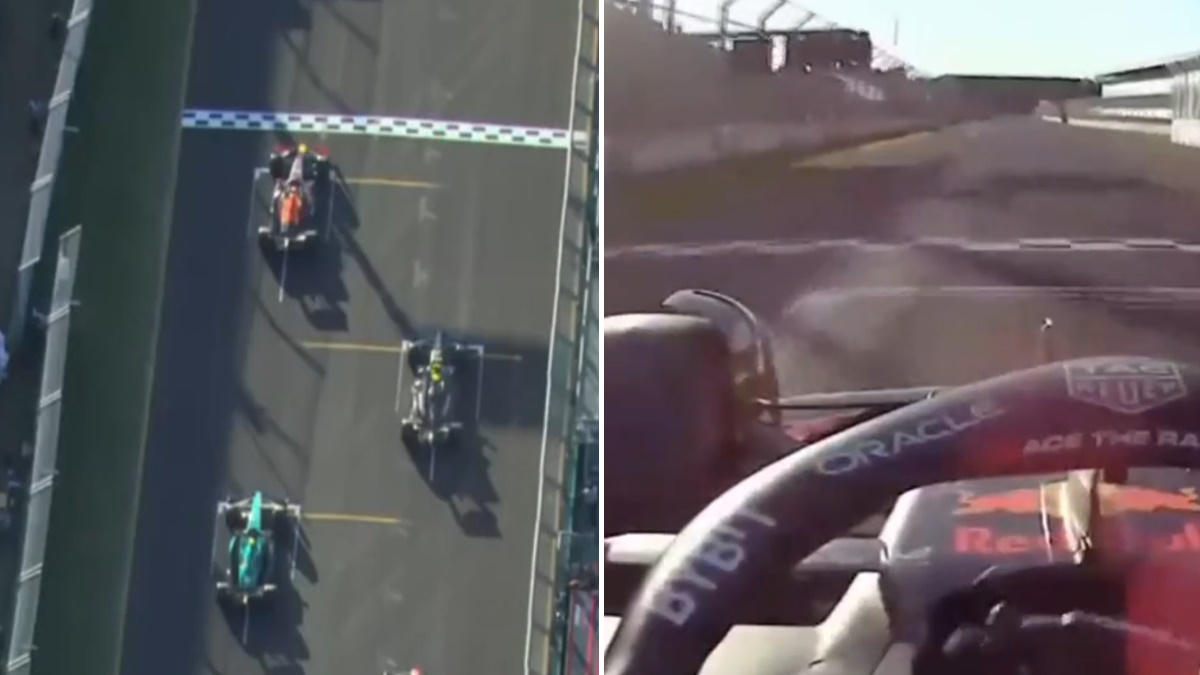 Kontrowersje wokół pozycji Maxa Verstappena podczas restartu GP Australii