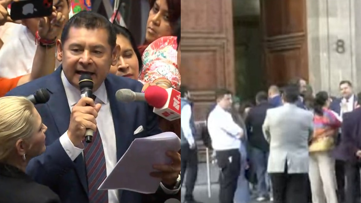 Senado sesionará en sede alterna; legisladores de Morena llegan a Palacio Nacional Senado sesionará en sede alterna; legisladores de Morena llegan a Palacio Nacional