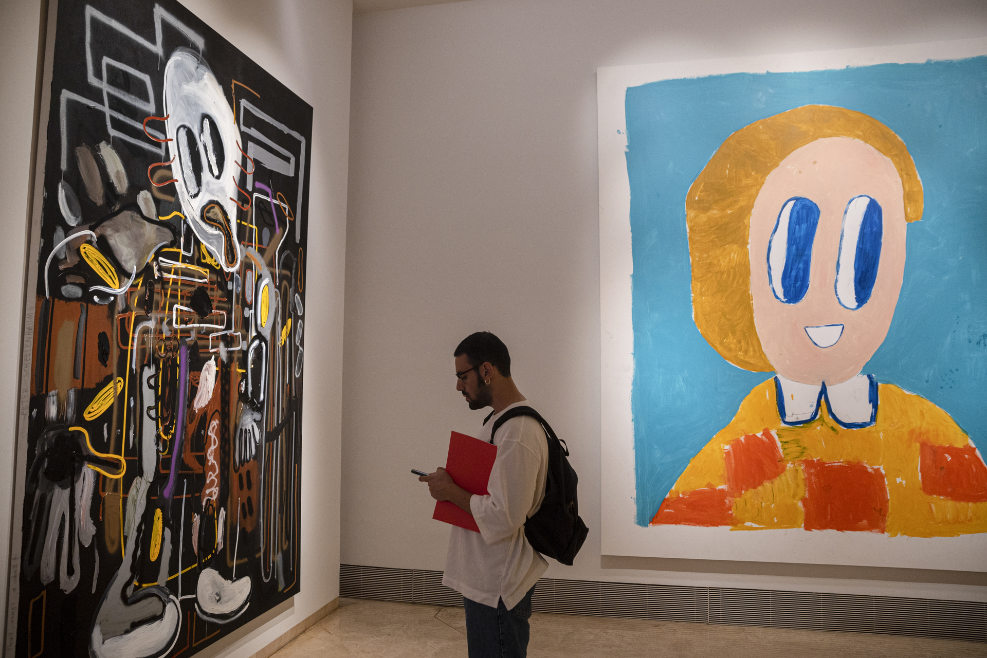 Blanca y Borja Thyssen auspician la exposición del expresionista André Butzer Blanca y Borja Thyssen auspician la exposición del expresionista André Butzer