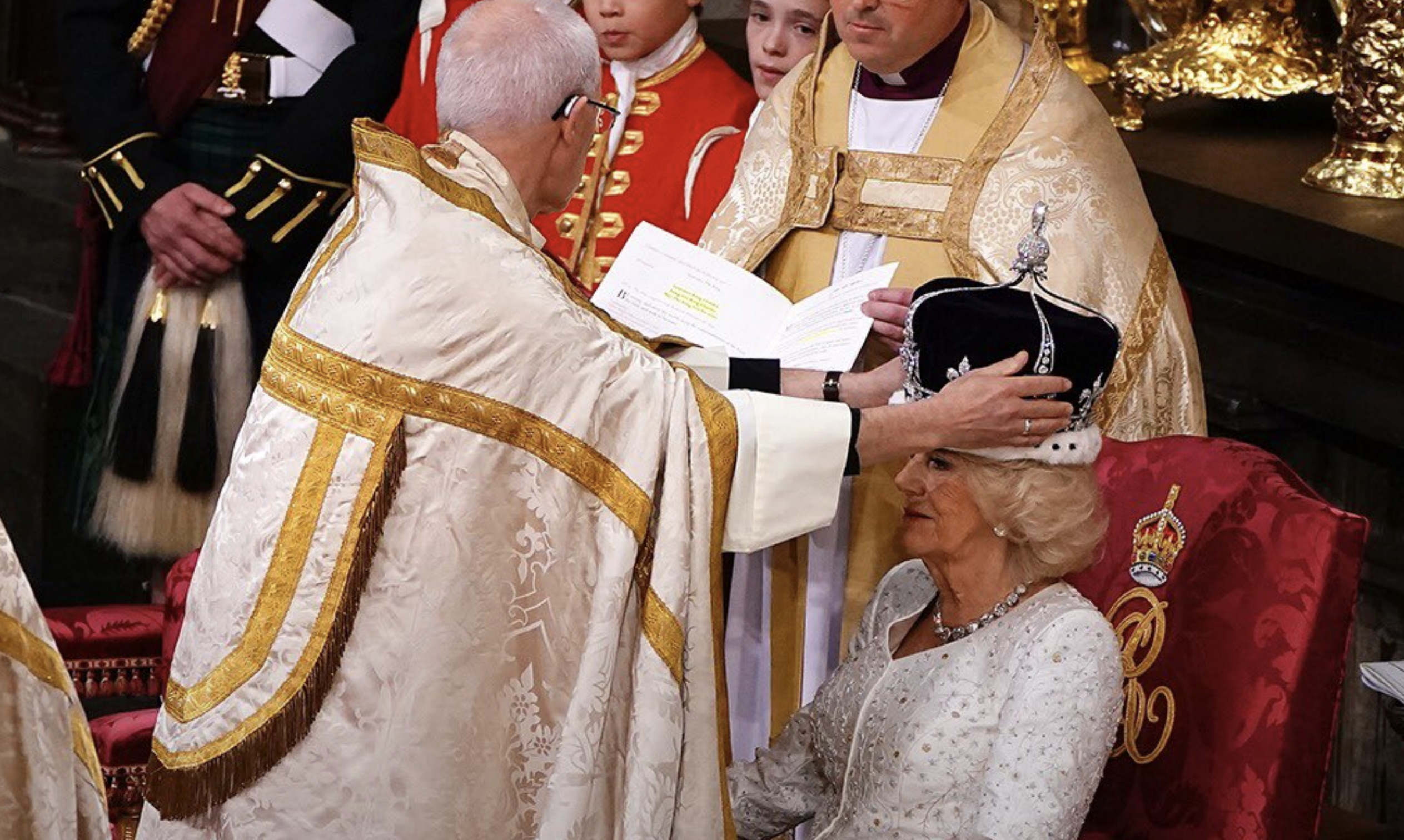 Camila es coronada como reina del Reino Unido