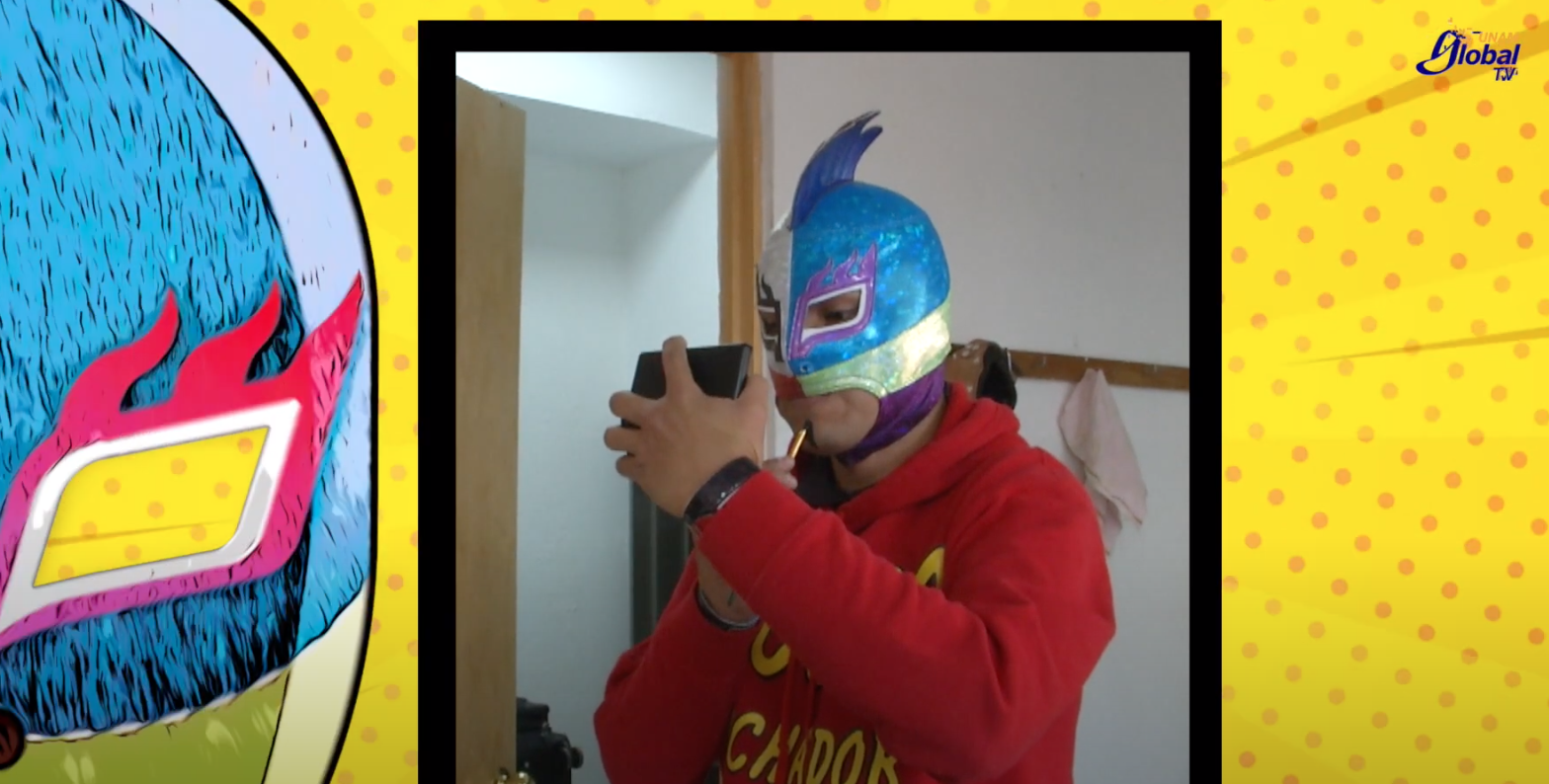 El Tacubo, un superhéroe universitario que lucha contra el bullying