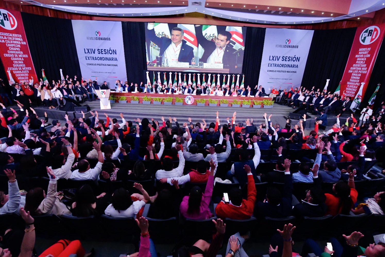 Consejo aprueba extensión del mandato de Alejandro Moreno al frente del PRI