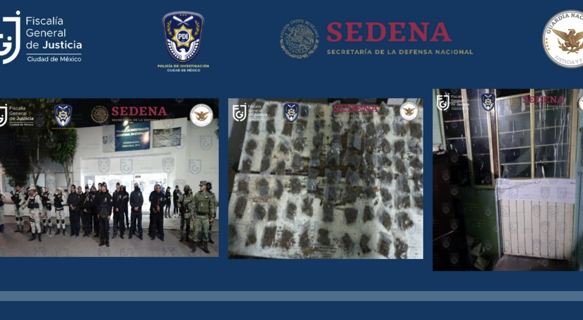 Aseguran droga tras cateo en Iztapalapa Aseguran droga tras cateo en Iztapalapa