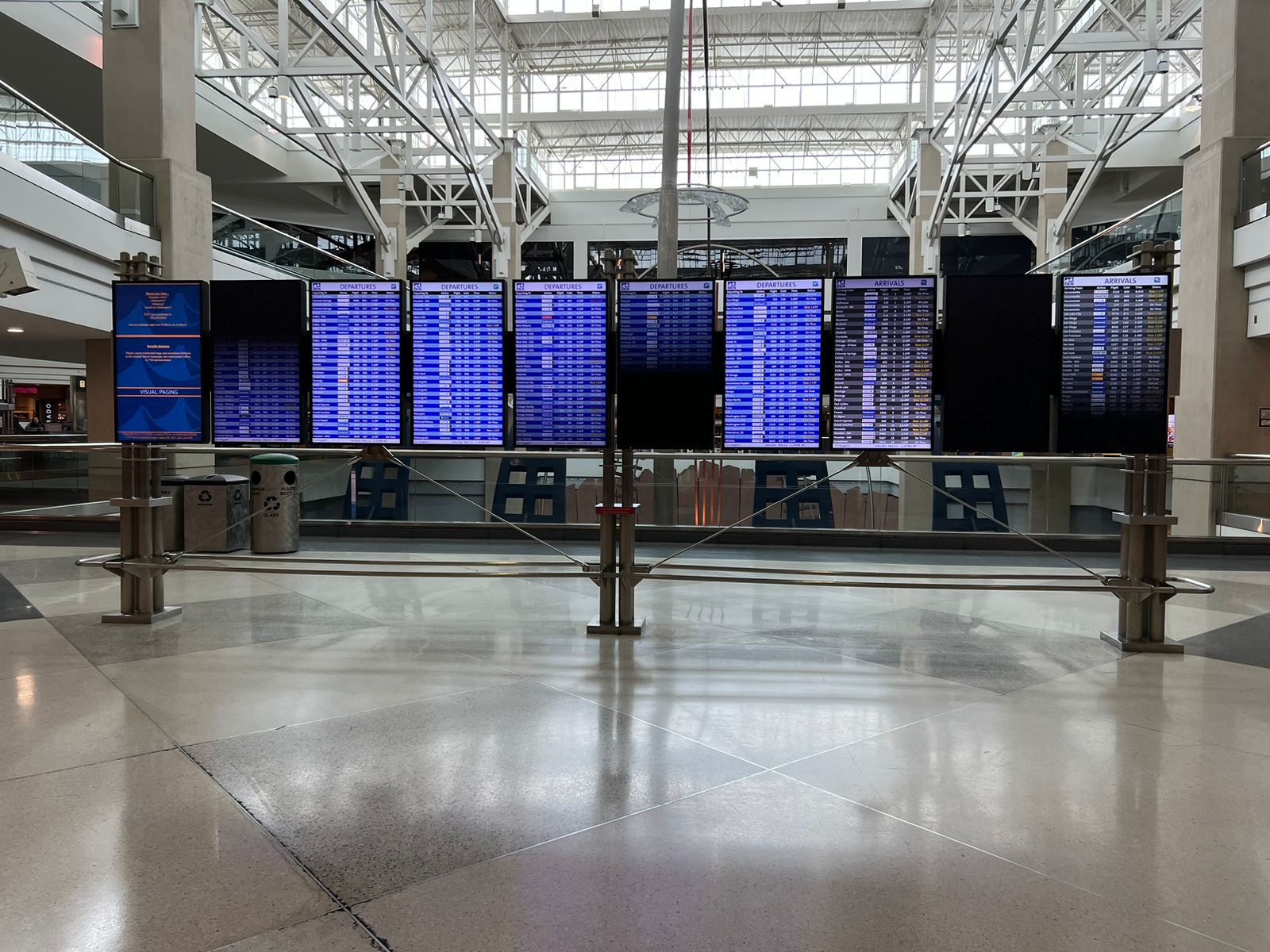 El aeropuerto de Denver y su tren subterráneo