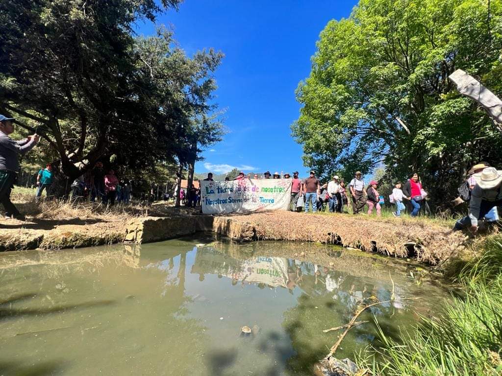 Indígenas protestan contra crisis climática en Chiapas