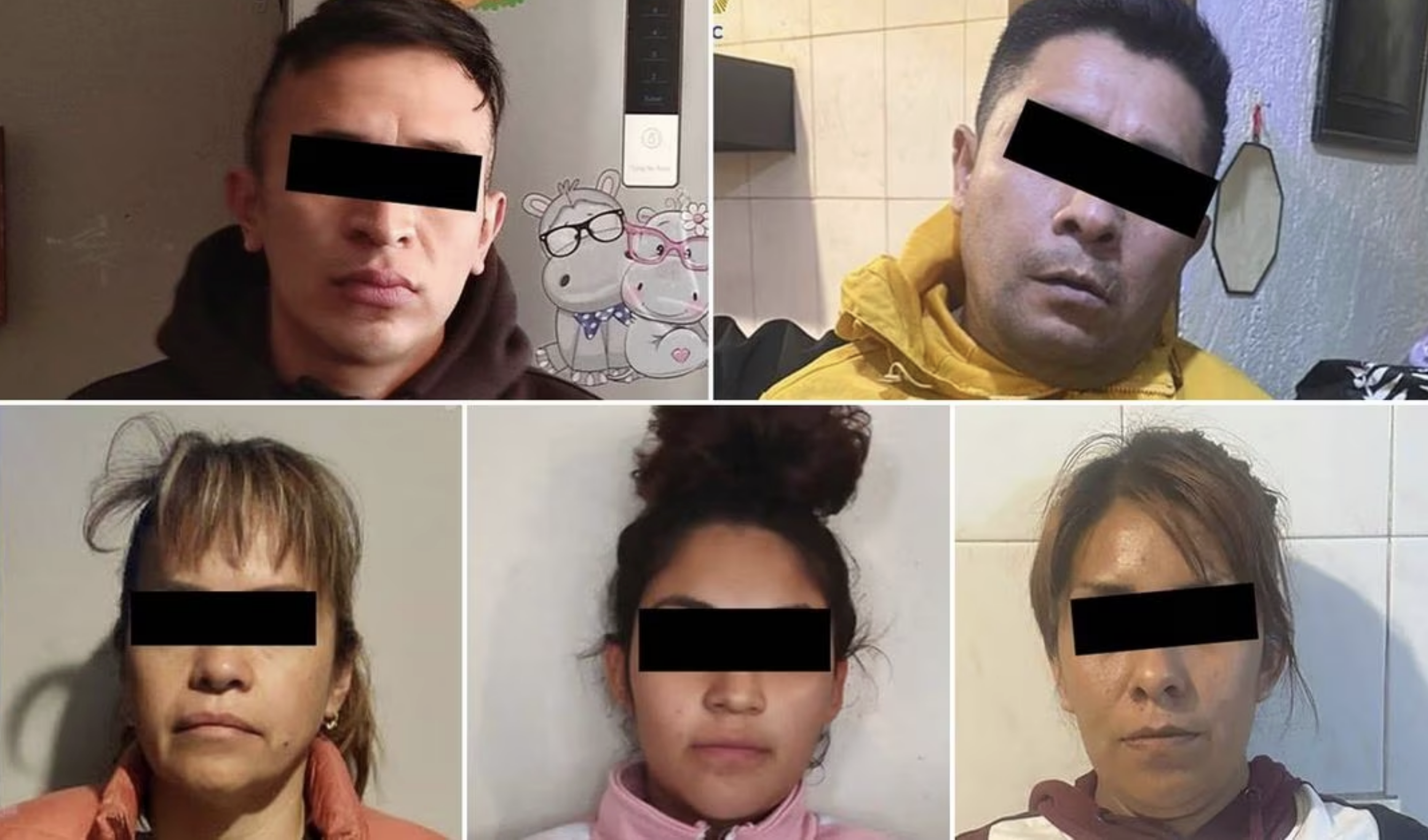 Detienen a cinco presuntos integrante del Cártel de Lenin Canchola en Álvaro Obregón