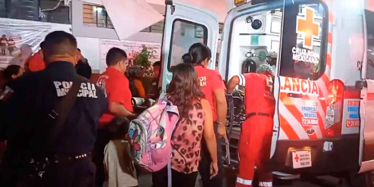 Alumnos de secundaria en Puebla se intoxican