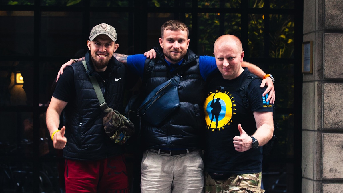 Veinte kilómetros de superación personal en Bruselas tras combatir en Ucrania