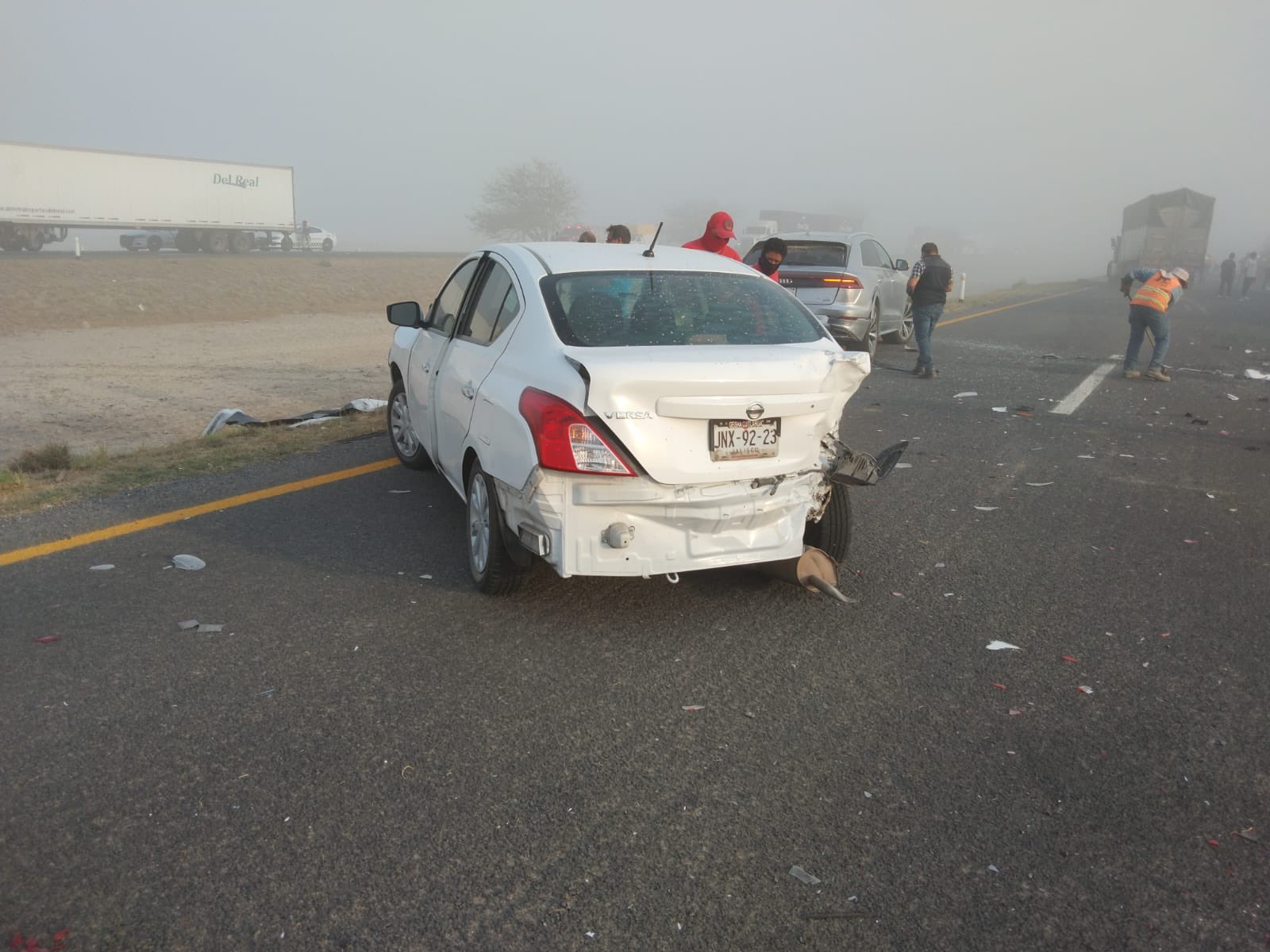 Accidente sobre la autopista Guadalajara-Colima deja al menos siete lesionados Accidente sobre la autopista Guadalajara-Colima deja al menos siete lesionados