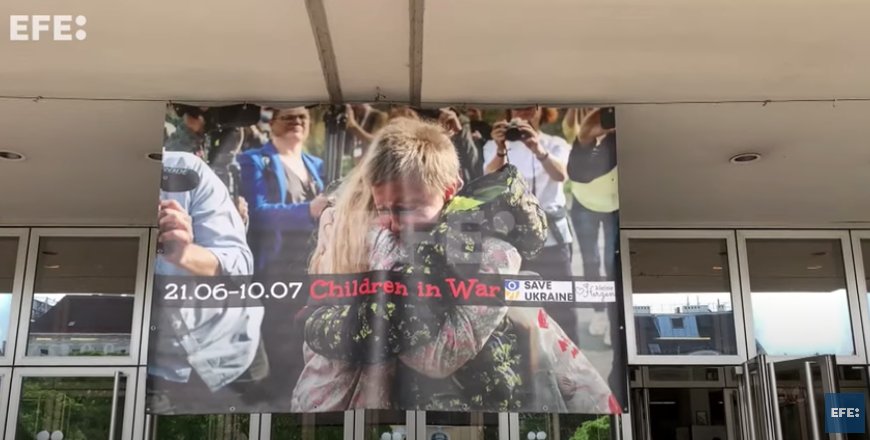 Dibujos infantiles para denunciar el secuestro de miles de niños ucranianos