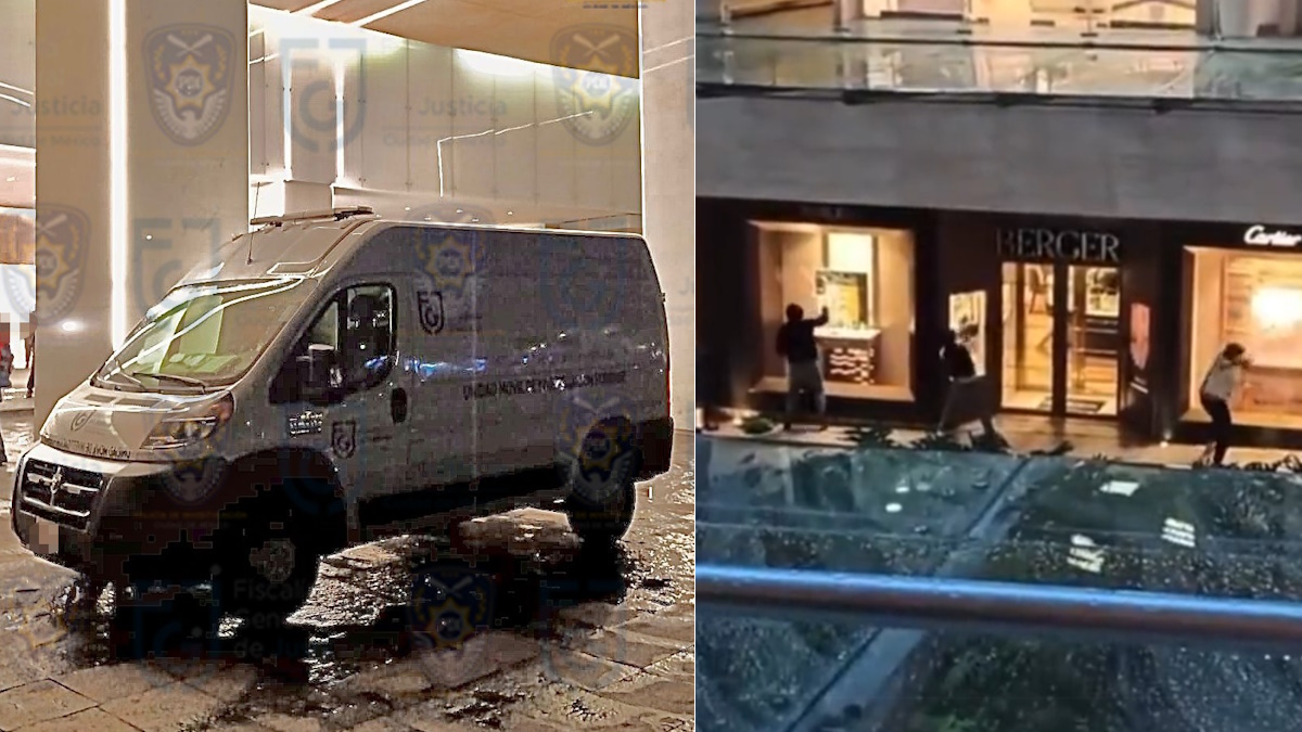 Fiscalía abre investigación por asalto a joyería en Plaza Antara de Polanco