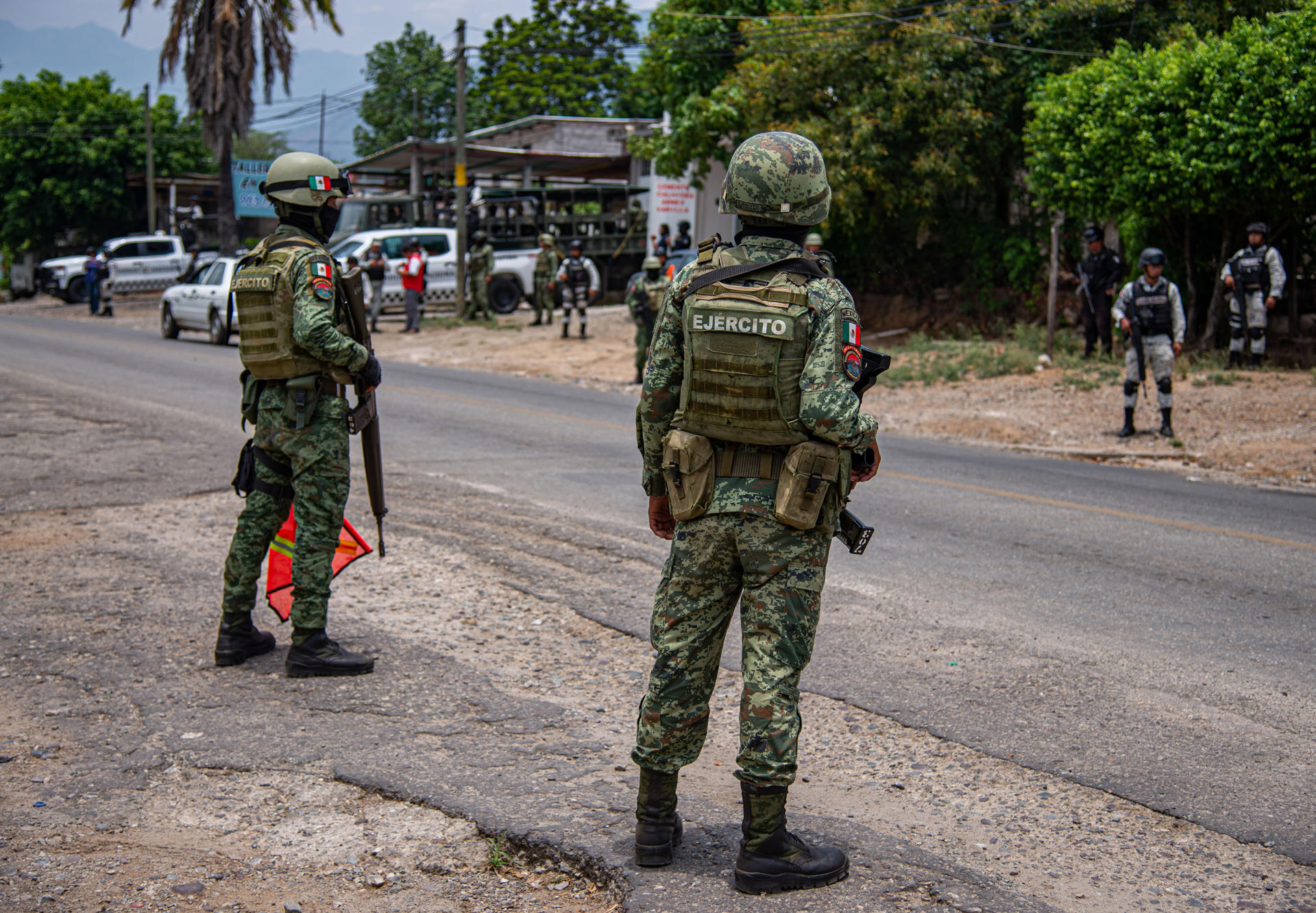 Militares controlan municipio en Chiapas tras refriegas entre criminales