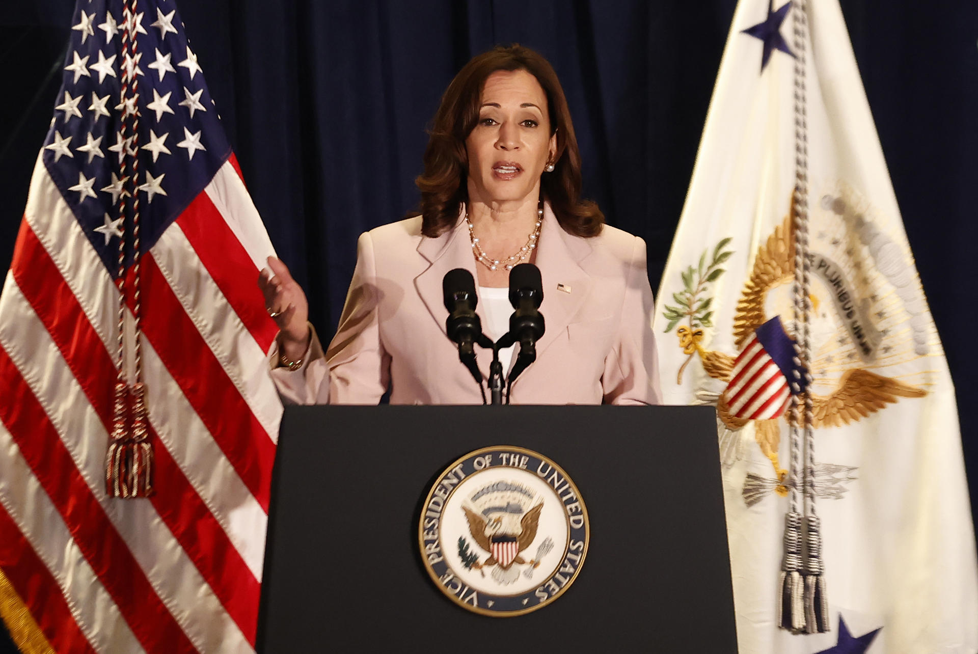 Kamala Harris, una voz sin miedo para defender derecho al aborto en EE.UU. Kamala Harris, una voz sin miedo para defender derecho al aborto en EE.UU.