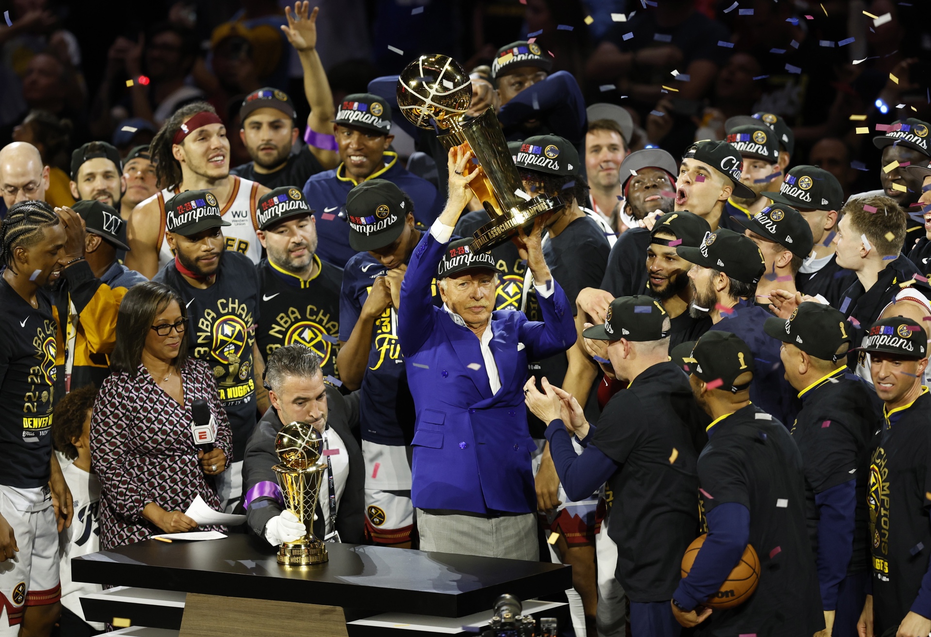 Los Denver Nuggets conquistan su primer anillo de la NBA