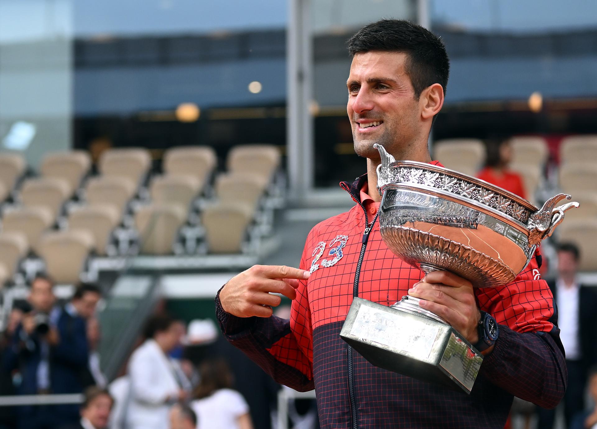 Djokovic gana su 23 Grand Slam; Nadal lo felicita por su “increíble logro”