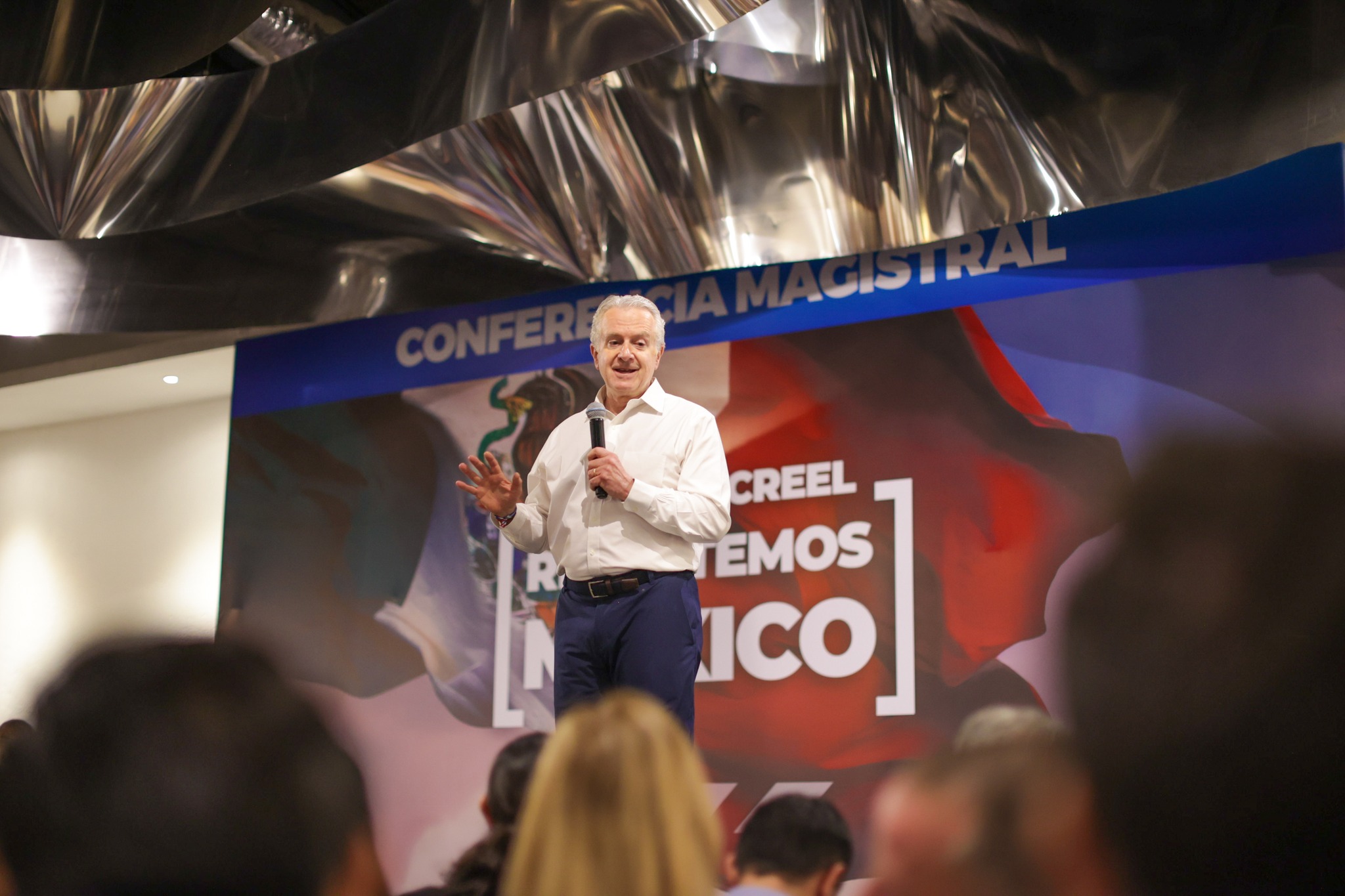 Estoy listo y decidido para candidatura de la oposición: Santiago Creel