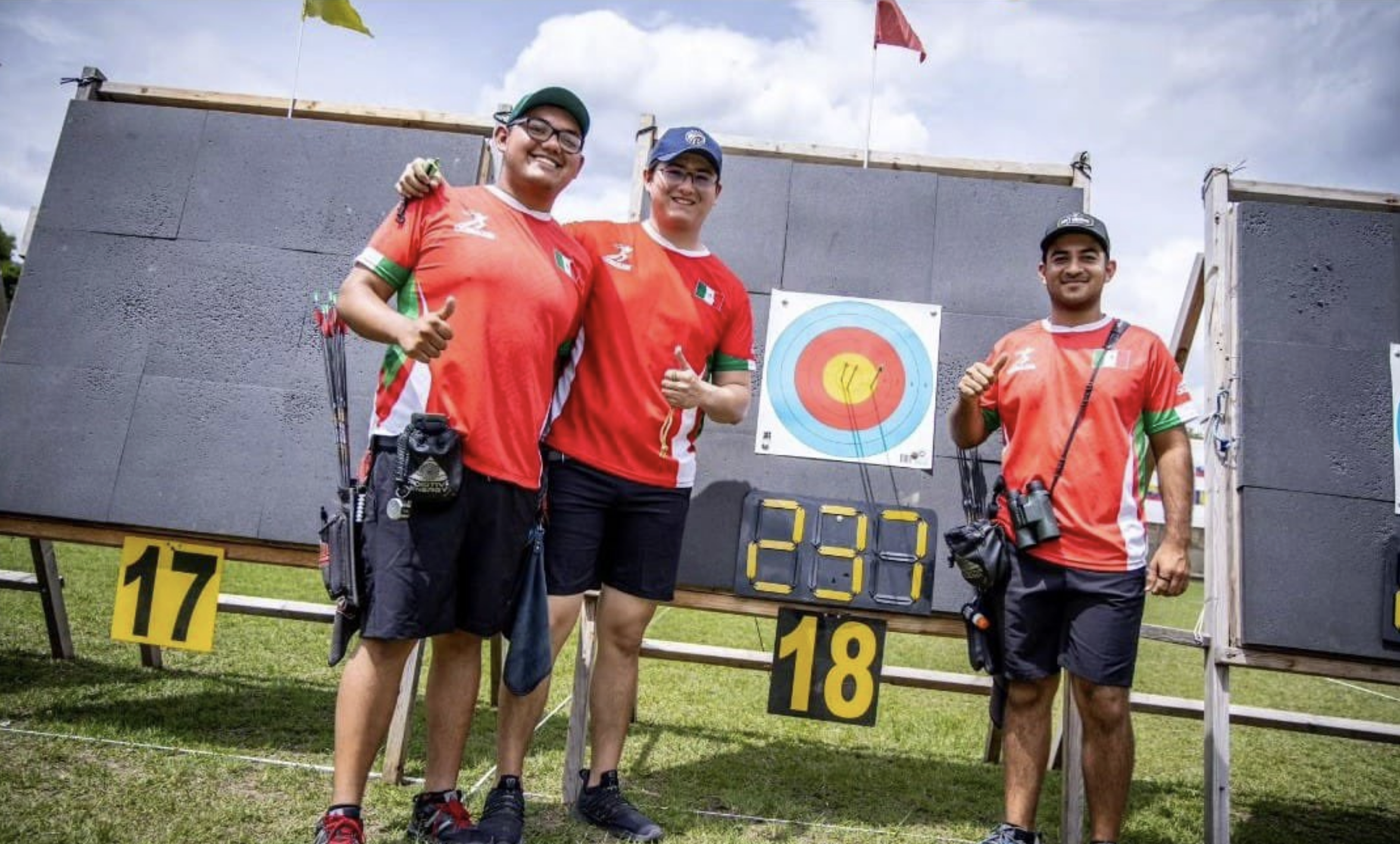 México va a finales en arco compuesto por equipos en la Copa del Mundo