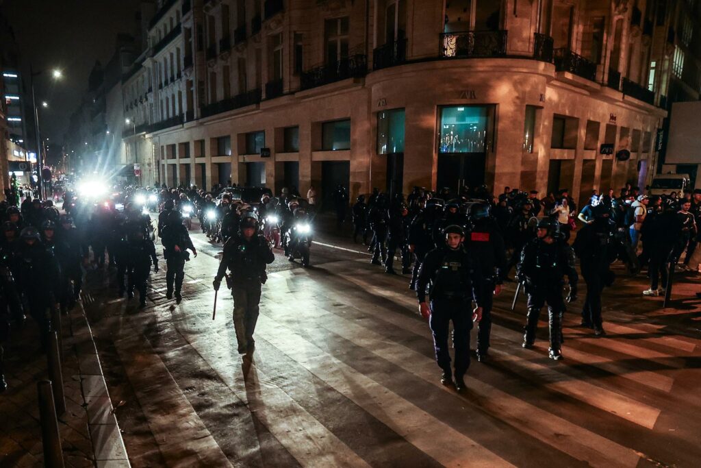 Al menos 427 detenidos en nueva jornada de protestas en Francia - 828df89d8e007223b6de120176ad93461d8d819fw-1024x683