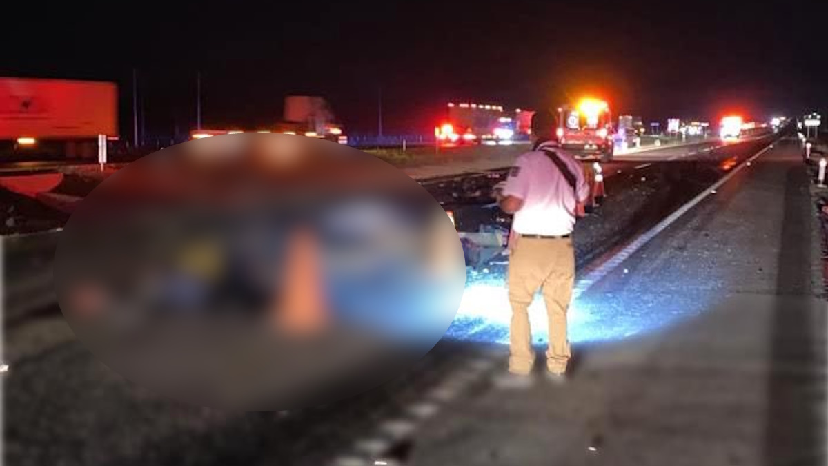 Mueren tres migrantes y 57 terminan lesionados tras accidente en la Matehuala-Saltillo